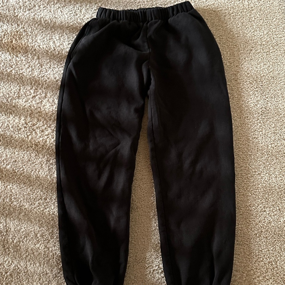 Brandy Melville Rosa Black Sweatpants